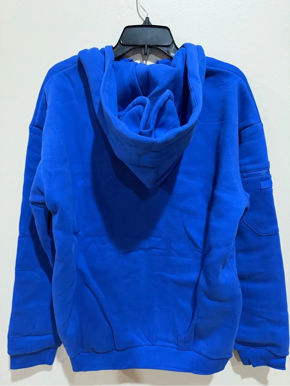 Comfrt Cozy Zip-Up Hoodie Jacket - Cobalt Blue
